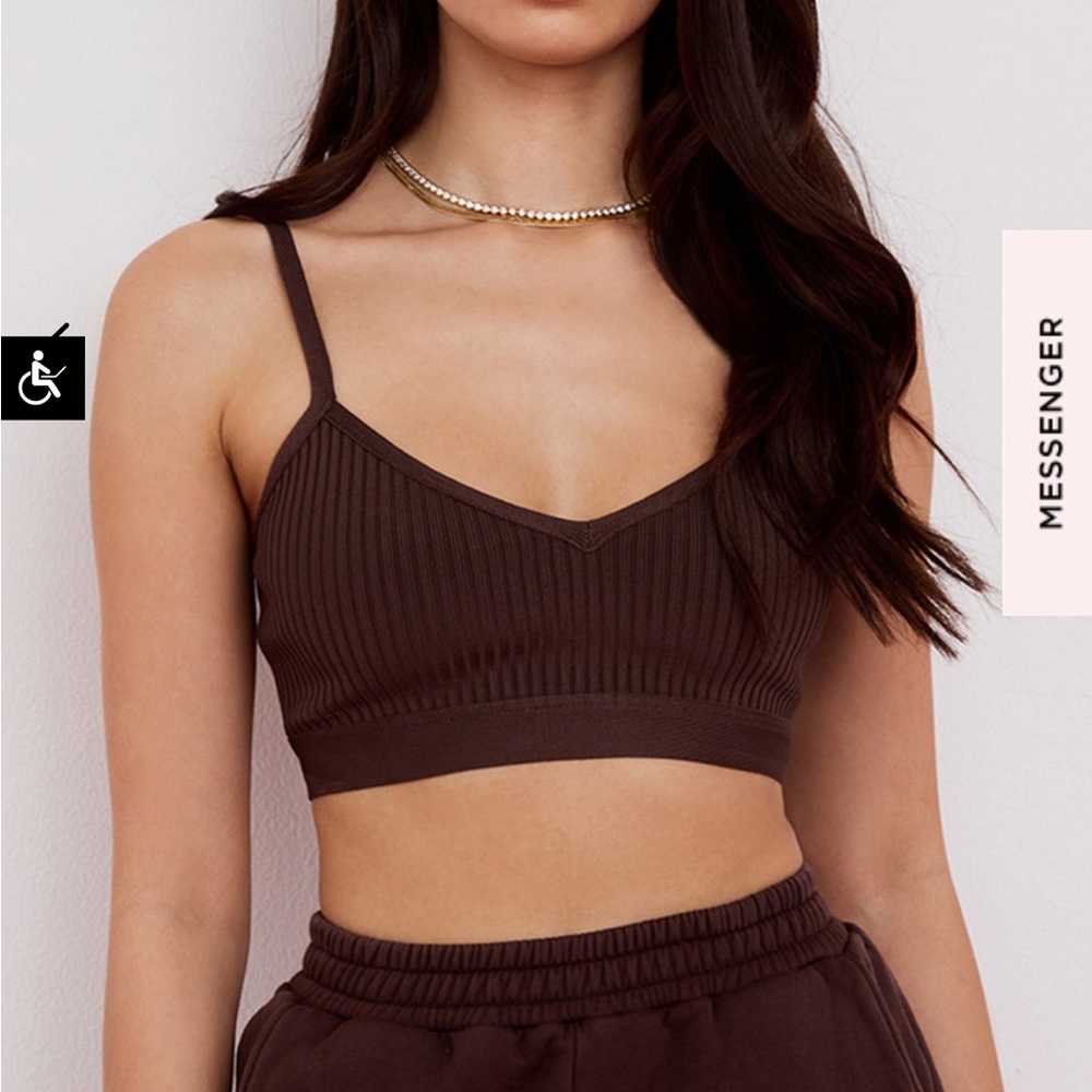 House of CB Brown Bra